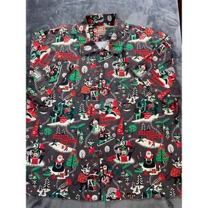 Jeff Granito Merry Krampus Shirt Mens 2XL Black Holiday Horror Limited Edition